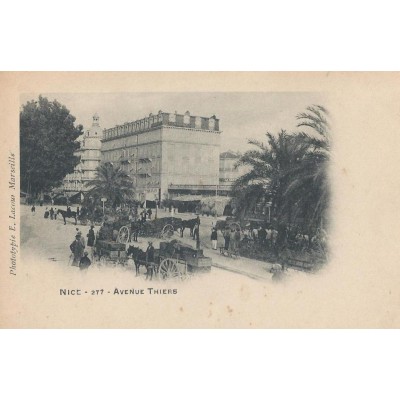 Nice - Avenue Thiers 1900
